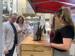 Inaugurada la fira Temps de Vi al centre de Vilanova i la Geltrú