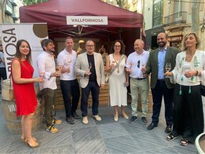 Inaugurada la fira Temps de Vi al centre de Vilanova i la Geltrú