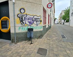 Incivisme al nucli antic de Cunit