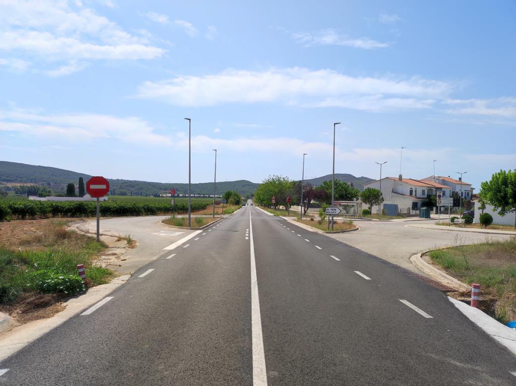 Iniciades les obres de millora d’accessibilitat i seguretat a la rotonda d’accés a Sant Pere Molanta. Diputació de Barcelona