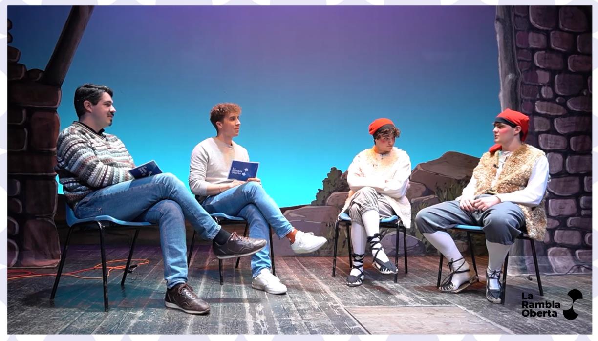 Jan Butí i Aleix Ruiz amb Raúl Paredes i Adrià Lizano. Eix