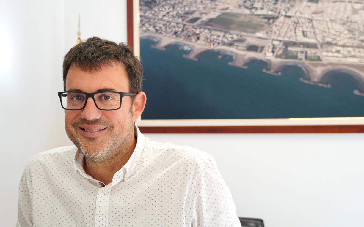 Jaume Casañas, alcalde de Cunit. EIX