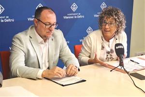 Juan Luis Ruiz i Iolanda Sánchez. Eix