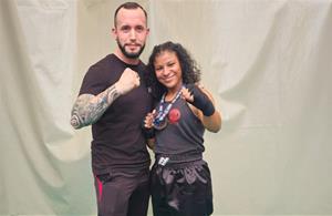 Judith Seguí a la Fight Night de Gavà 