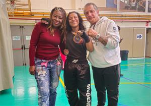 Judith Seguí a la Fight Night de Gavà 