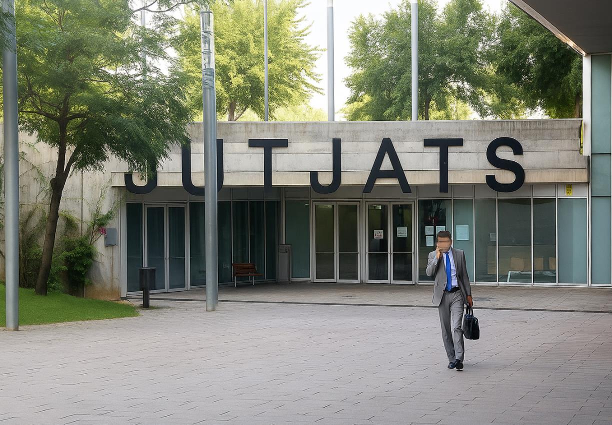 Jutjats de Vilanova i la Geltrú. Eix