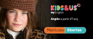 Kids&Us: anglès per a infants d’1 a 18 anys . EIX