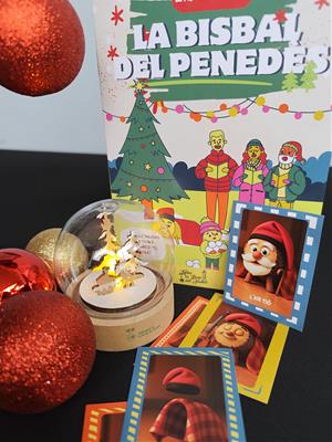 La Bisbal del Penedès llança un àlbum de cromos per fomentar el comerç local entre els infants. EIX