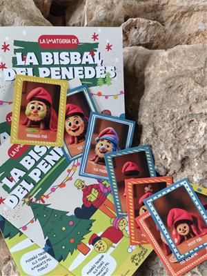 La Bisbal del Penedès llança un àlbum de cromos per fomentar el comerç local entre els infants