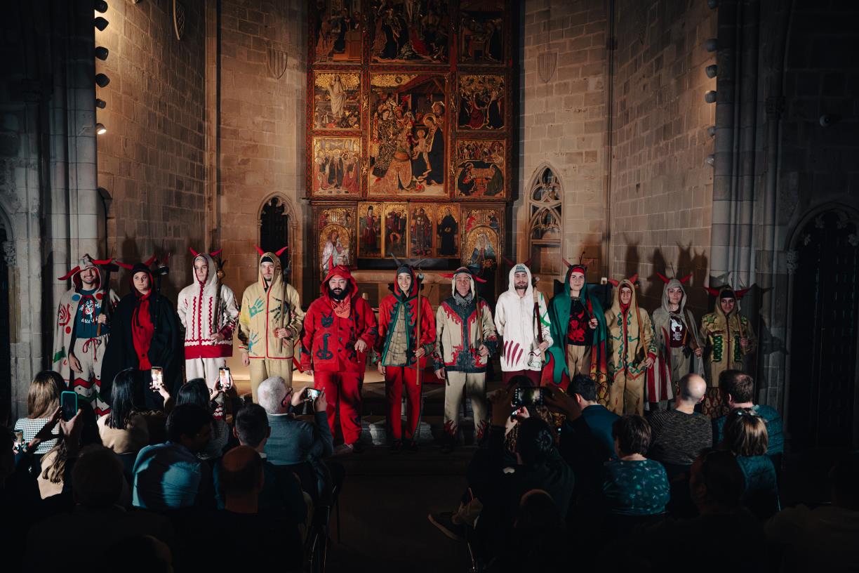 La Capella de Santa Àgata acull la presentació de la nova Xarxa de Balls de Diables de Catalunya. Fed. de Diables i Dimonis