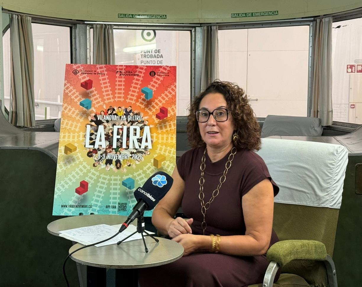 La capitalitat ferroviària i l’impuls emprenedor, eixos de la 34a Fira de Novembre de Vilanova i la Geltrú. EIX