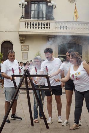 La Capta de la Festa Major presenta un programa sonor i una estampa de Jordi Masó Socias. Roser Blanch/La Fatxenda