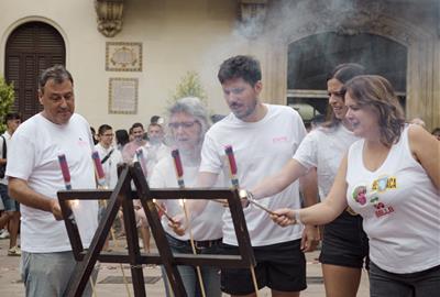 La Capta de la Festa Major presenta un programa sonor i una estampa de Jordi Masó Socias. Roser Blanch/La Fatxenda
