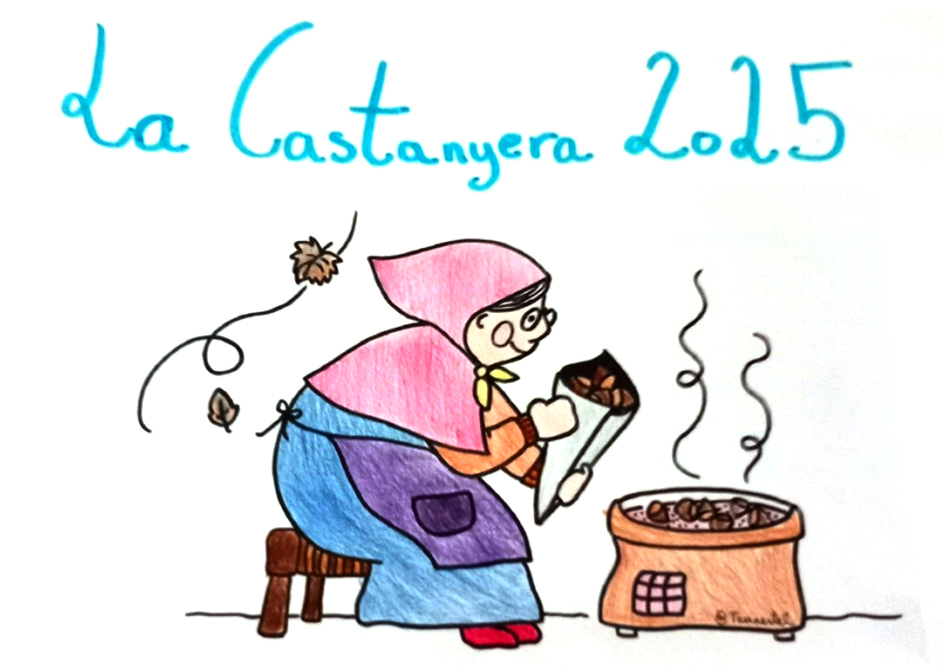 La castanyera. Eix