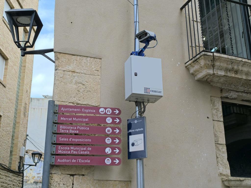 La Comissió de Control dels Dispositius de Videovigilància autoritza la instal·lació de 45 càmeres al Vendrell. ACN