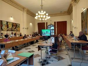 La Comunitat de Regants del Penedès es presenta al Consell d’Alcaldies de l’Alt Penedès per impulsar el reg de suport a la vinya. CC Alt Penedès