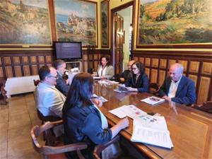 La consellera de Cultura visita Vilanova per conèixer els projectes culturals de ciutat. Ajuntament de Vilanova