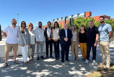 La consellera d’Educació visita l’Arboç amb la nova escola com a tema central. Ajuntament de l'Arboç
