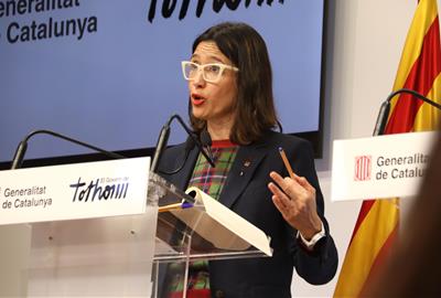 La consellera d'Interior i Seguretat Pública, Núria Parlon. ACN
