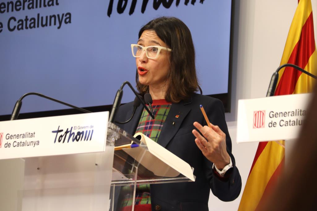 La consellera d'Interior i Seguretat Pública, Núria Parlon. ACN