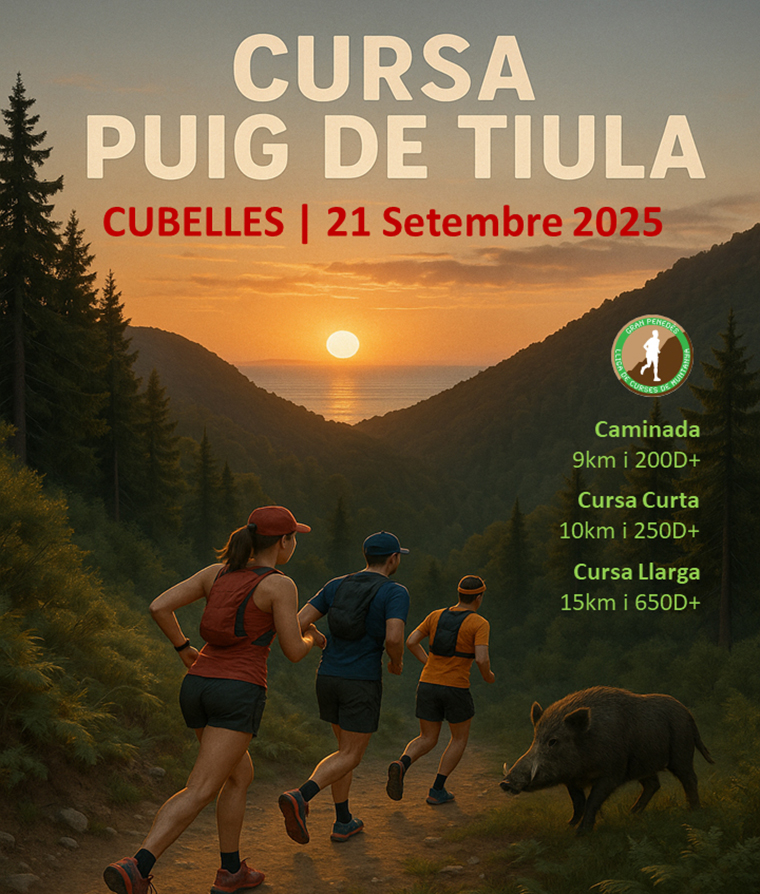 La Cursa Puig de Tiula. Eix