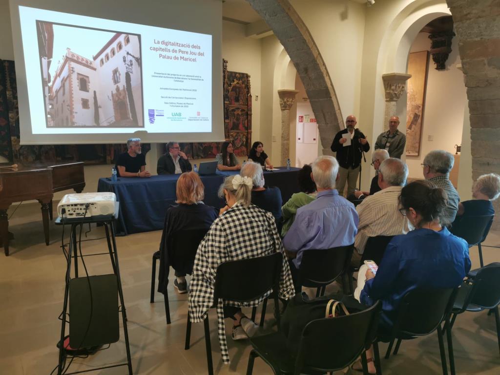 La digitalització dels capitells de Pere Jou inaugura les Jornades Europees del Patrimoni a Sitges. Museus de Sitges