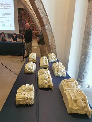 La digitalització dels capitells de Pere Jou inaugura les Jornades Europees del Patrimoni a Sitges