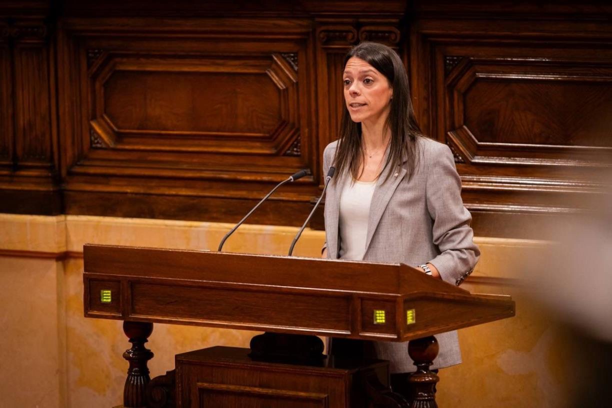 La diputada vilafranquina Montse Ortiz. Junts