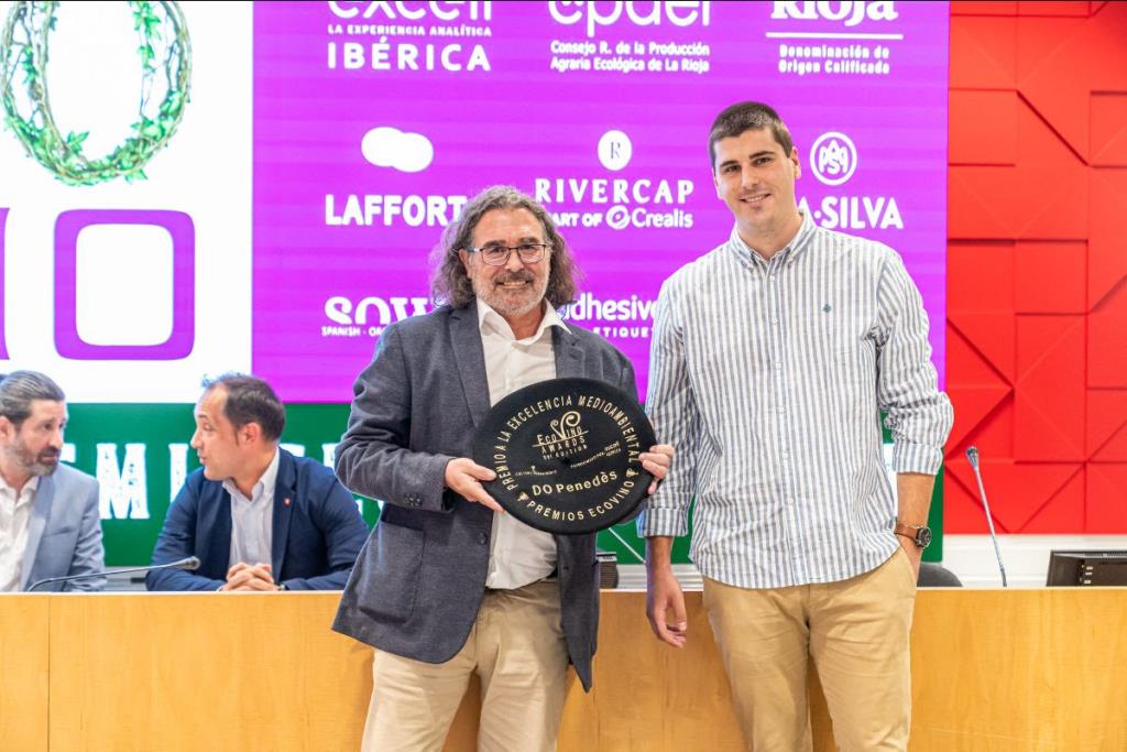 La DO Penedès guanya el Premi Excel·lència Medioambiental 2025 als Premios Ecovino. DO Penedès