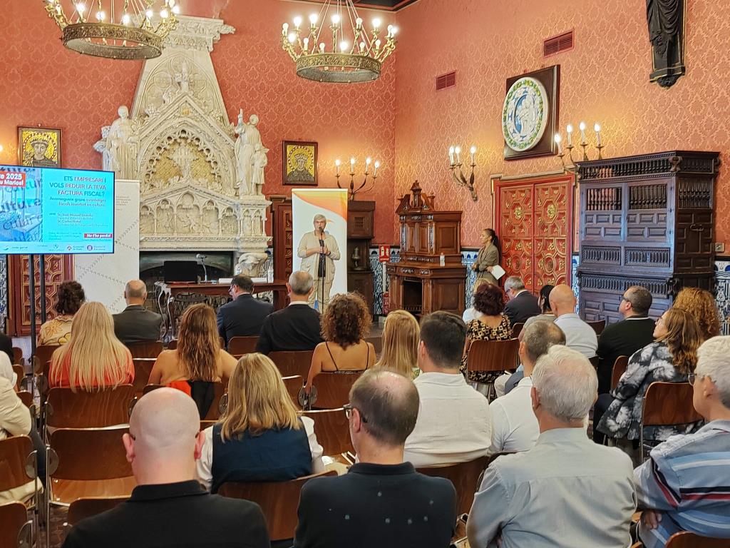 La FEGP i NODE Garraf expliquen a Sitges els incentius fiscals per a projectes culturals. Node Garraf