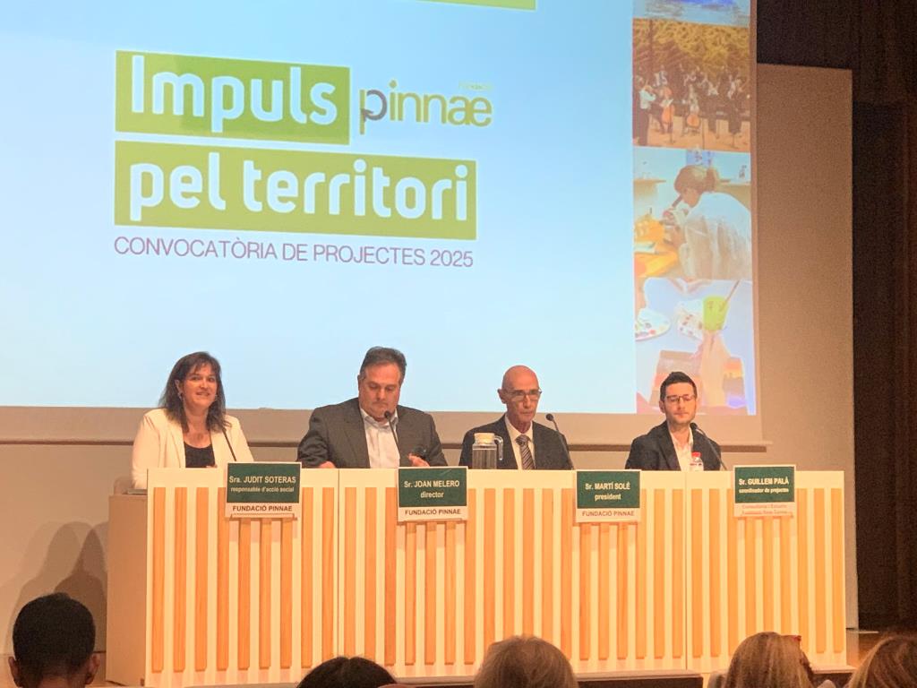 La Fundació Pinnae destina 600.000 € a projectes socials i incorpora una nova modalitat de recerca. EIX