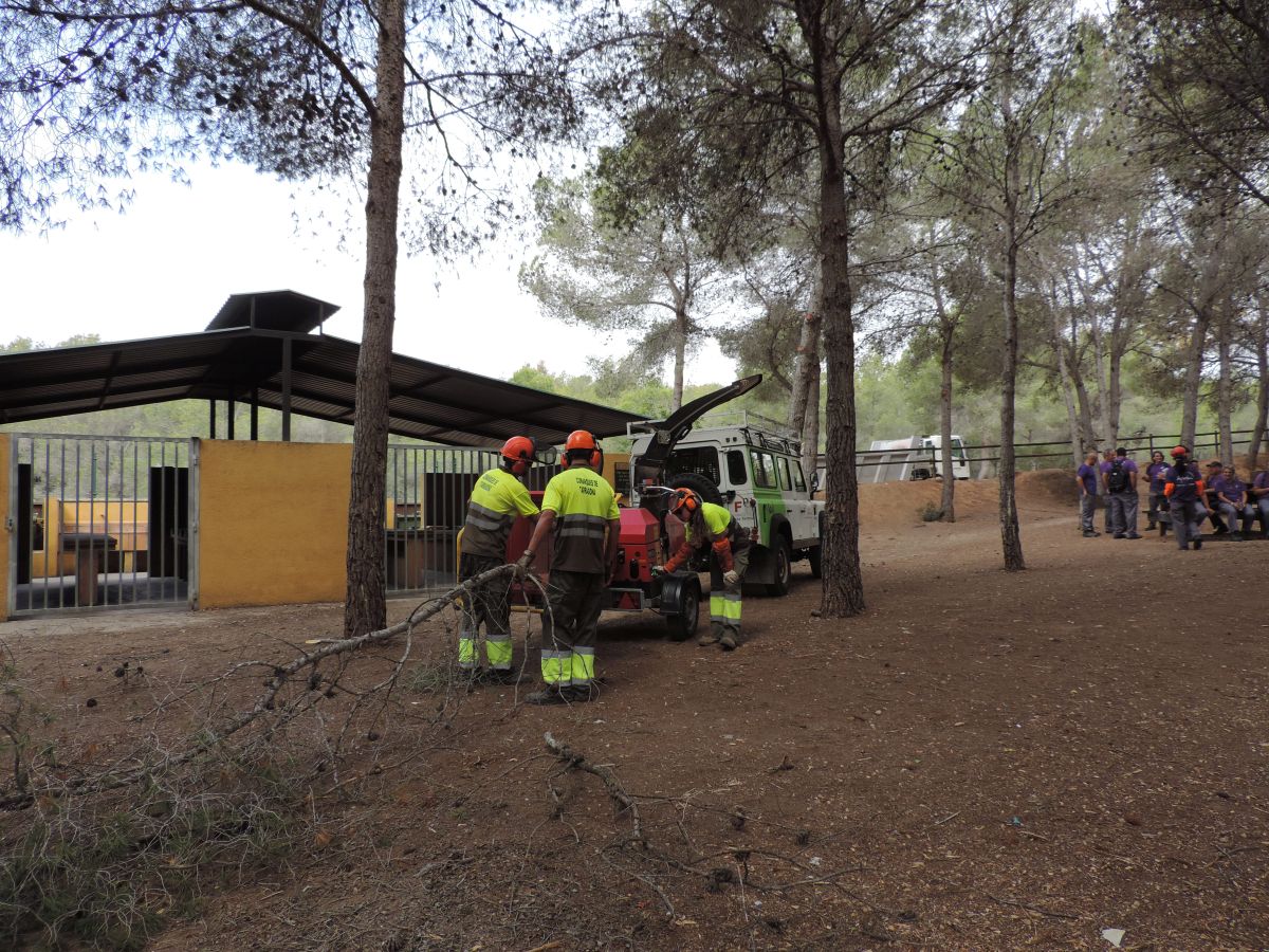 La Fundació Santa Teresa rep 25.000 € de la Diputació per millorar l’entorn natural del Fondo del Mata. Ajuntament del Vendrell