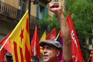 La Intersindical reclama 1.425 euros de salari mitjà i una jornada laboral de 32 hores amb motiu del Primer de Maig