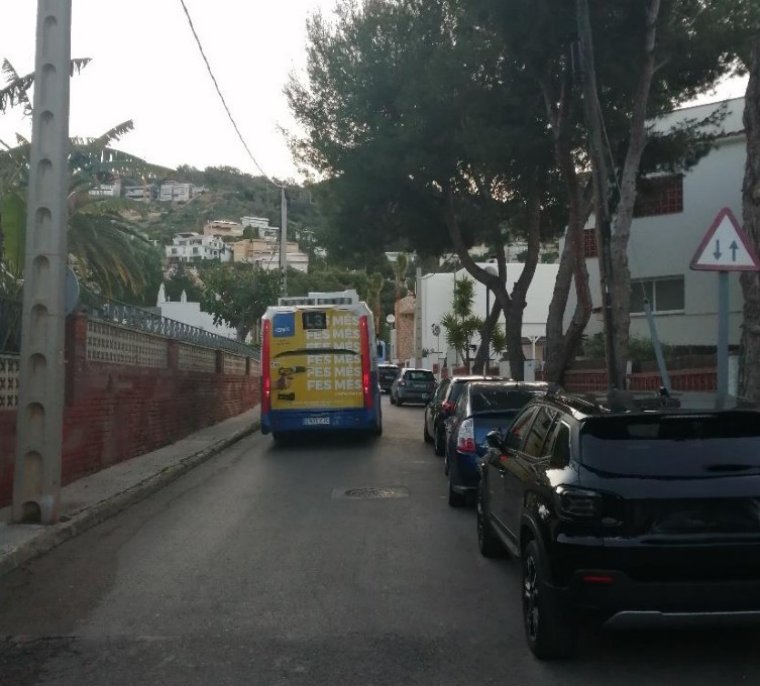 La Llevantina reordena la mobilitat per guanyar seguretat viària i eficiència en el transport públic. Ajuntament de Sitges