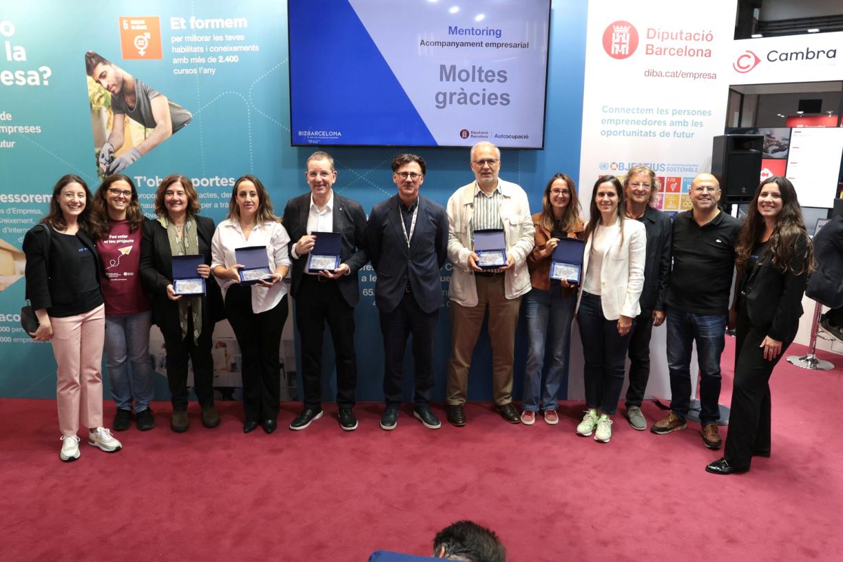 La Mancomunitat de municipis Penedès-Garraf, reconeguda en els premis Mentoring 2025. Diputació de Barcelona