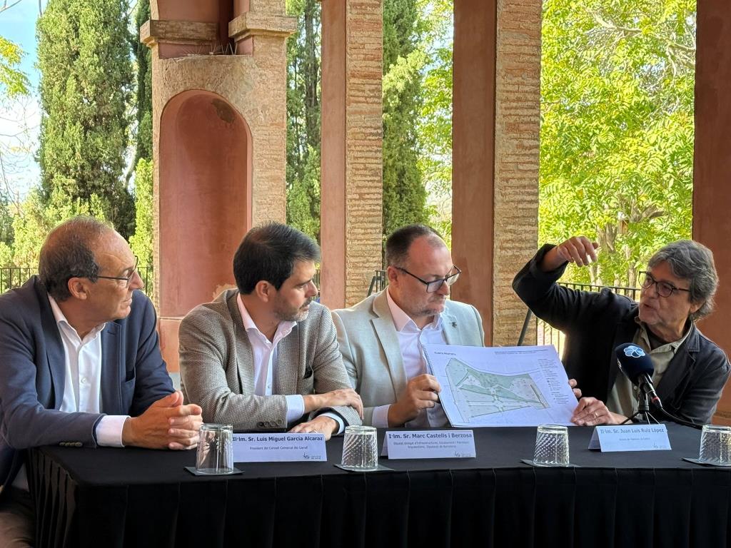 La Masia Cabanyes afrontarà la reforma integral del seu entorn natural. Diputació de Barcelona
