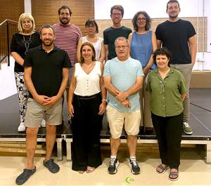 La nova direcció comarcal d’Esquerra Republicana a l’Alt Penedès. Eix