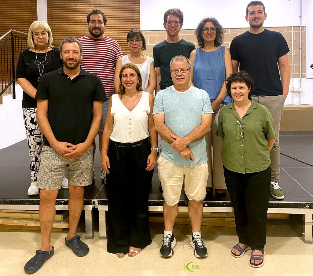 La nova direcció comarcal d’Esquerra Republicana a l’Alt Penedès. Eix