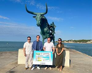 La platja de Ribes Roges, protagonista del cupó de l’ONCE del 12 d’agost. ONCE