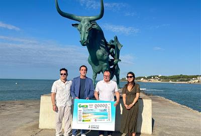 La platja de Ribes Roges, protagonista del cupó de l’ONCE del 12 d’agost. ONCE