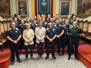 La Policia Local de Vilafranca incorpora 17 nous agents i arriba al màxim històric de 77 efectius. Ajuntament de Vilafranca