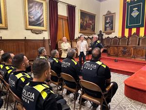 La Policia Local de Vilafranca incorpora 17 nous agents i arriba al màxim històric de 77 efectius