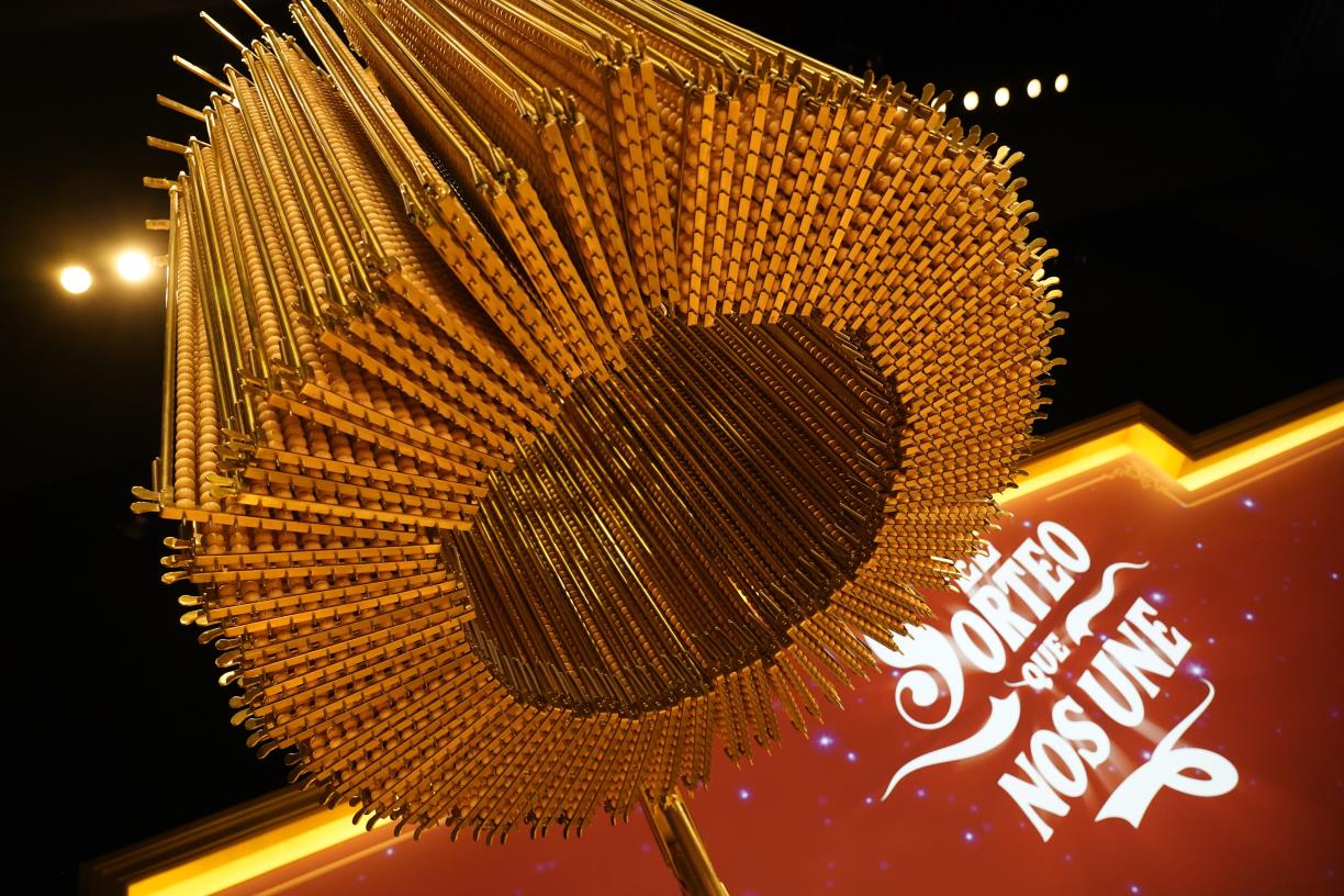 La rifa del Gordo de Nadal repartirà 2.772 milions en premis aquest dilluns. ACN