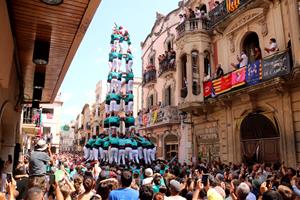 La Vella, la Jove de Tarragona i els Verds llueixen 5d9f i torres de 9 en la Diada de l'Arboç. ACN