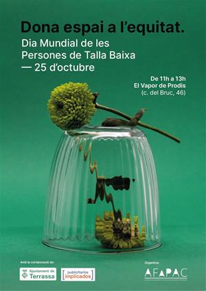 L’AFAPAC reivindica equitat i visibilitza les barreres per a les persones de talla baixa. EIX
