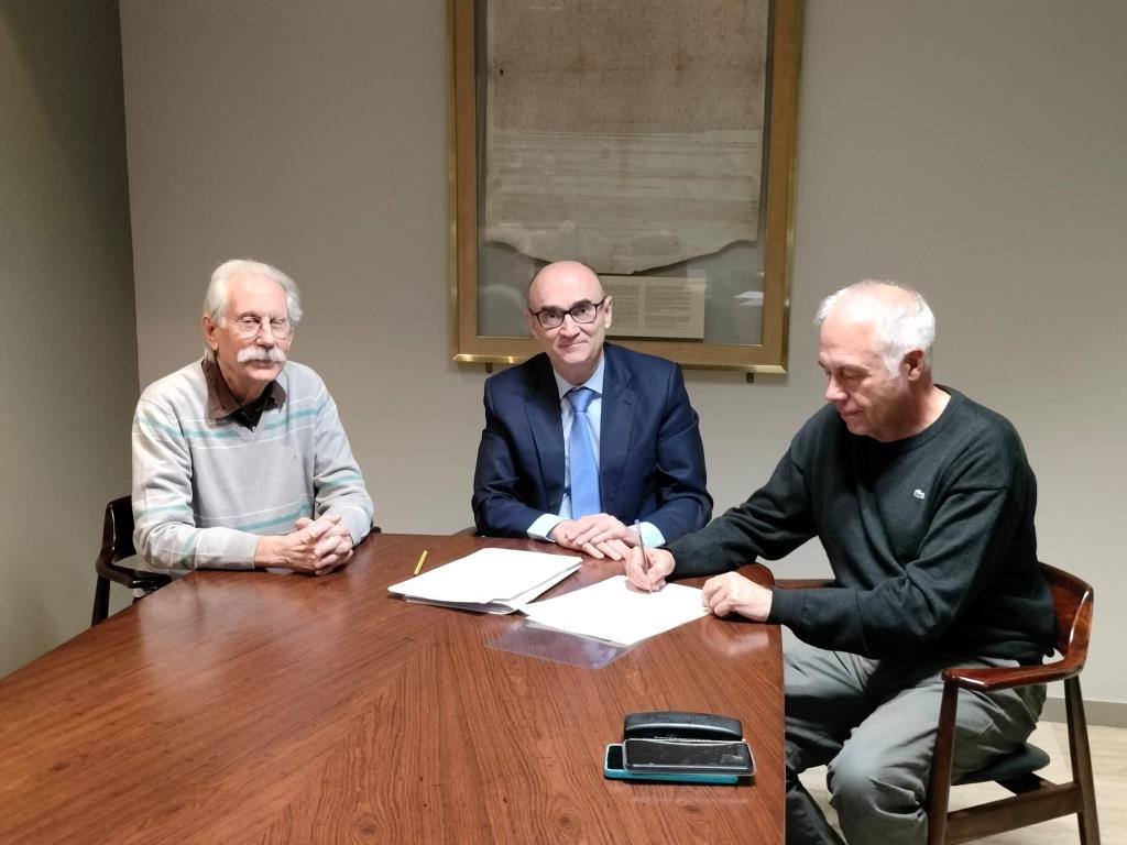 L’Ajuntament de Sant Llorenç d’Hortons assumeix el llegat de Salvador Alibau. Ajt Sant Llorenç d'Horton