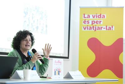 L’alberg de Coma-ruga ha acollit una jornada per a famílies acollidores i infants acollits. Generalitat de Catalunya