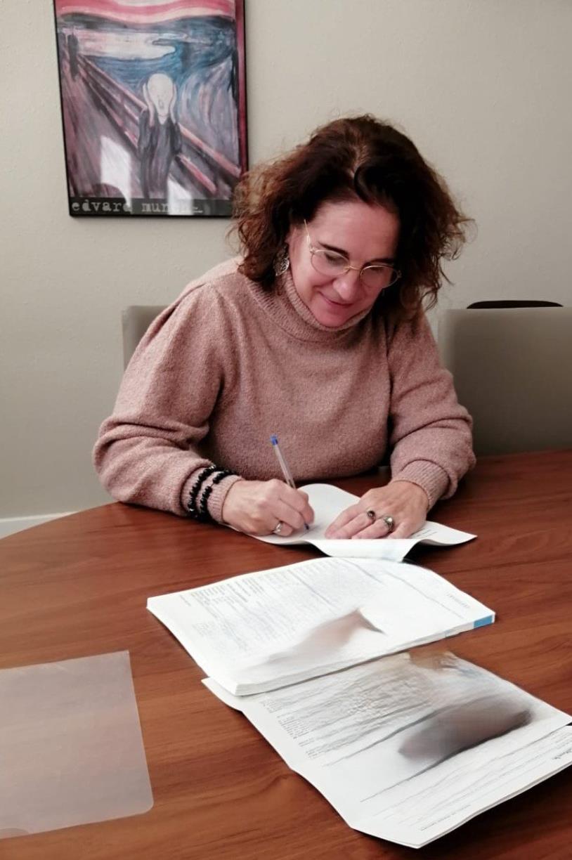 L’alcaldessa de Sitges, Aurora Carbonell Abella. Ajuntament de Sitges