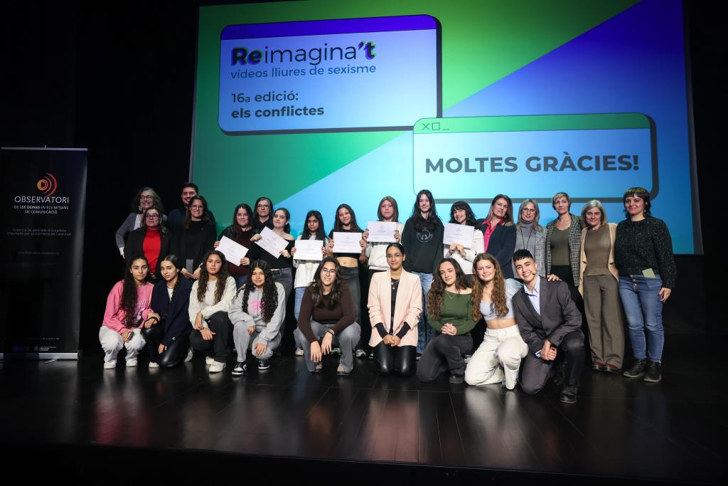 L’alumnat de 2n d’ESO de l’Institut Pla del Bosc de Canyelles guanya la 16a edició del concurs Reimagina’t. Ajuntament de Canyelles