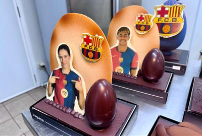 Lamine Yamal, Aitana Bonmatí i Bola de Drac, reis de les mones de Pasqua d'enguany. ACN